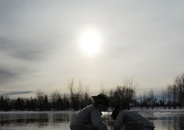 Ice skating available on base