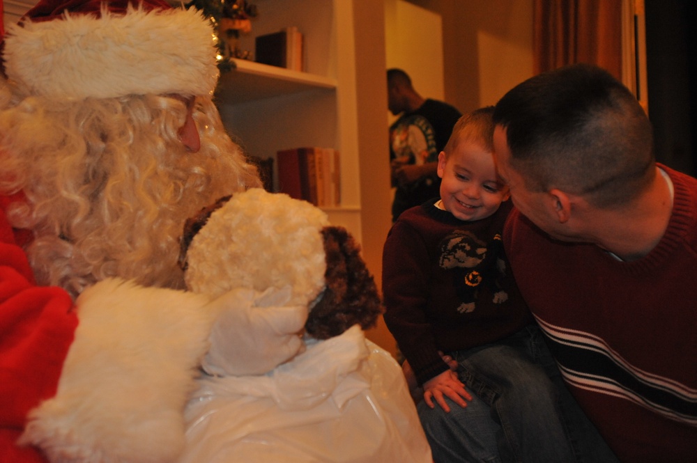 Christmas comes early