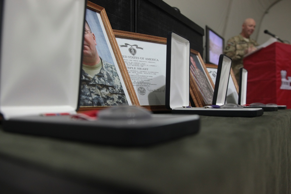 818th Engineer Company honors fallen heroes
