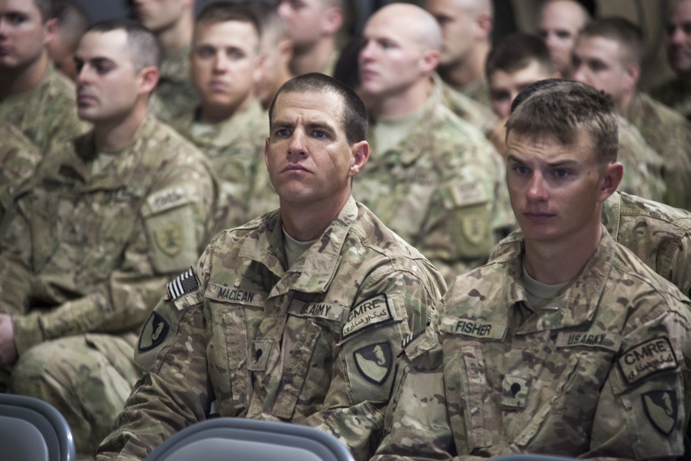 818th Engineer Company Honors Fallen Heroes