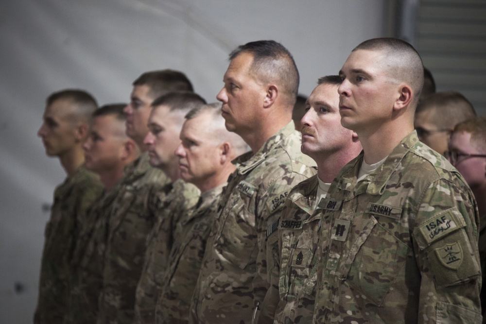 818th Engineer Company Honors Fallen Heroes