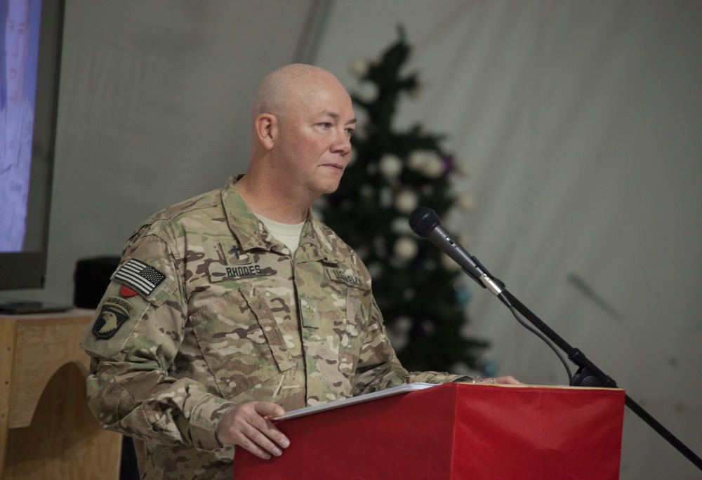 818th Engineer Company Honors Fallen Heroes