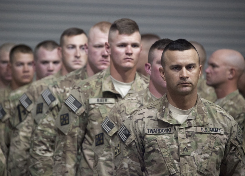 818th Engineer Company Honors Fallen Heroes