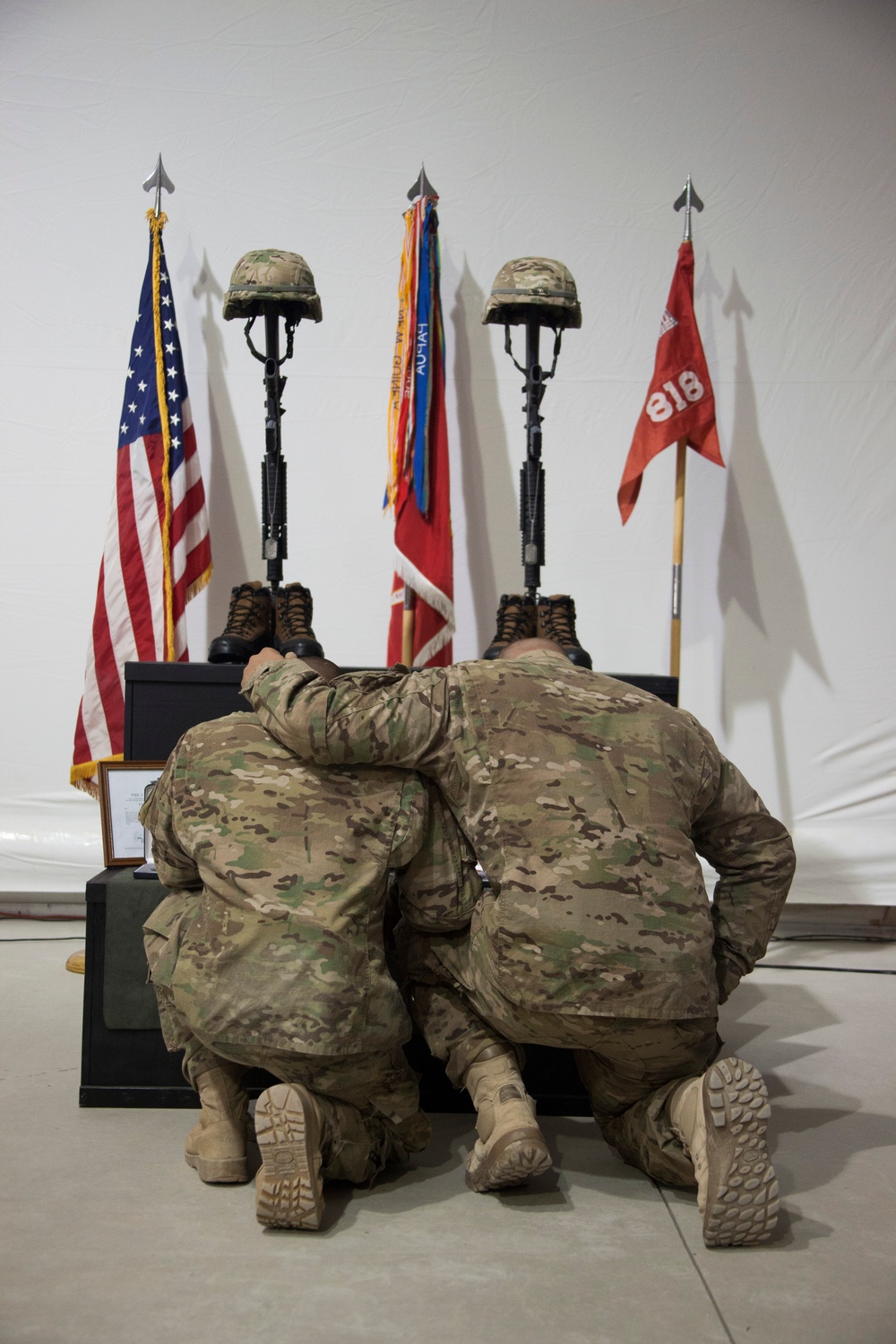 818th Engineer Company Honors Fallen Heroes