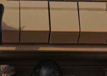 Wounded troops visit Camp Arifjan