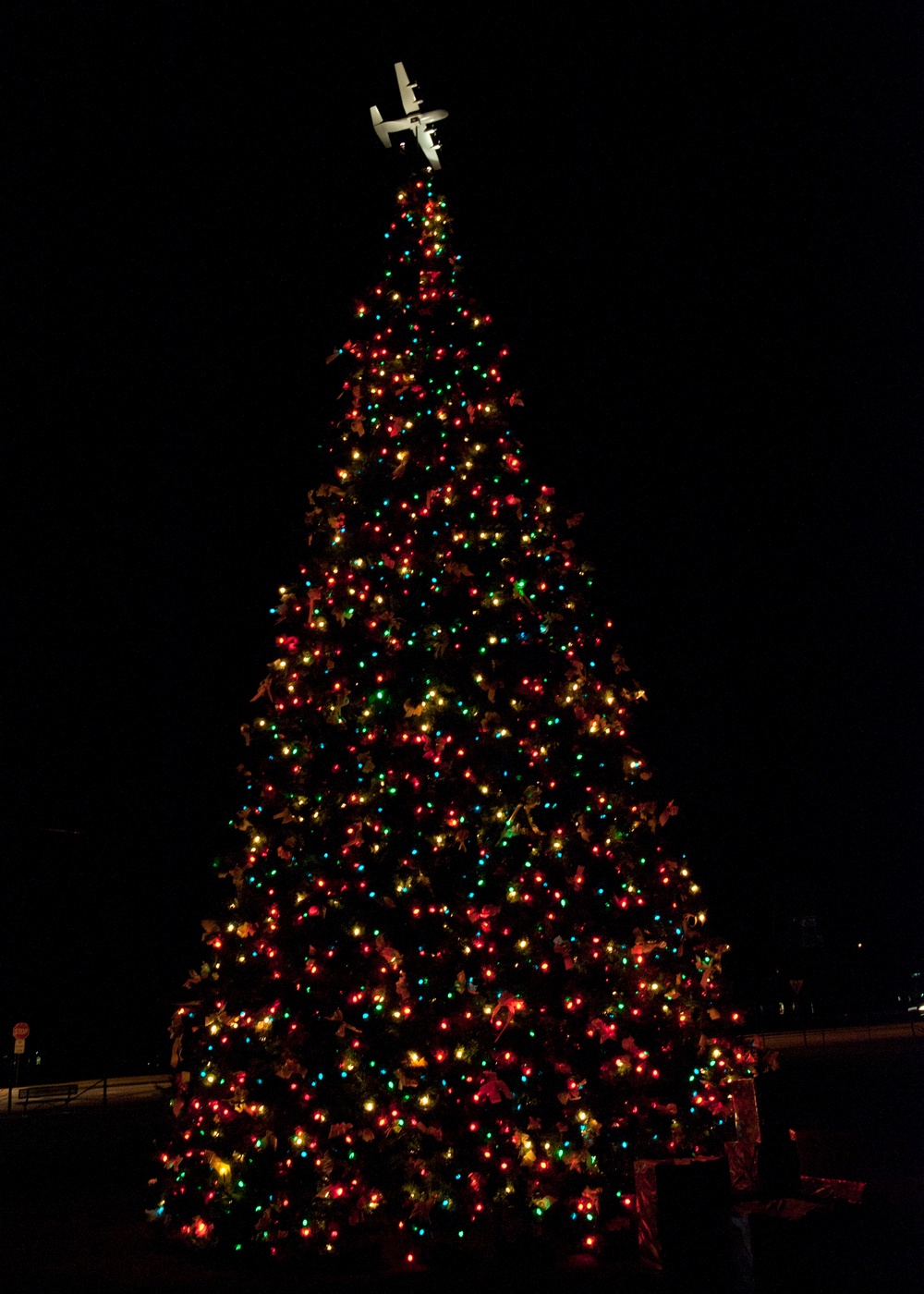 Hurlburt Field holiday tree lighting ceremony