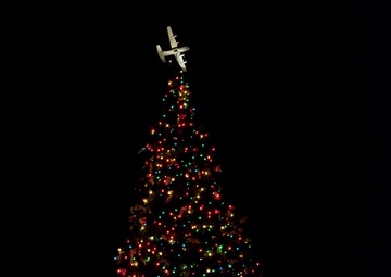 Hurlburt Field holiday tree lighting ceremony