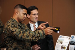 Congressman Eric Cantor (VA-07) visits Marine Corps Base Quantico [Image 1 of 2]