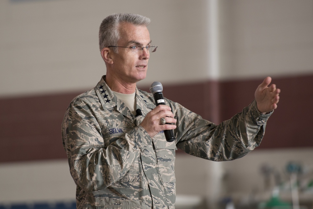 Travis Air force Base welcomes back Gen. Paul J. Selva, commander, Air Mobility Command