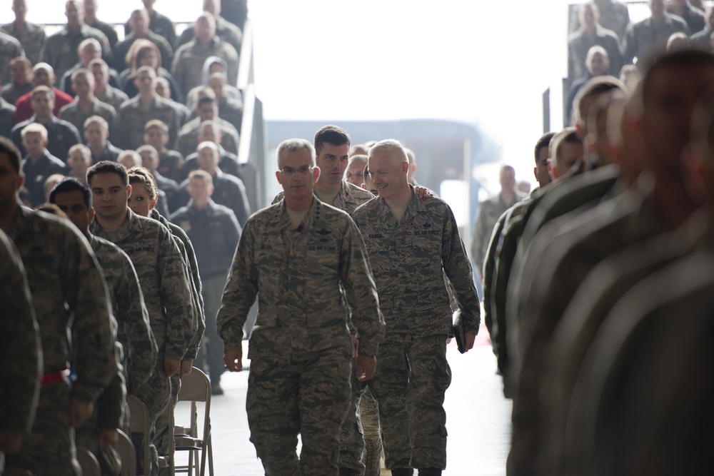 Travis Air force Base welcomes back General Paul J. Selva, Commander, Air Mobility Command