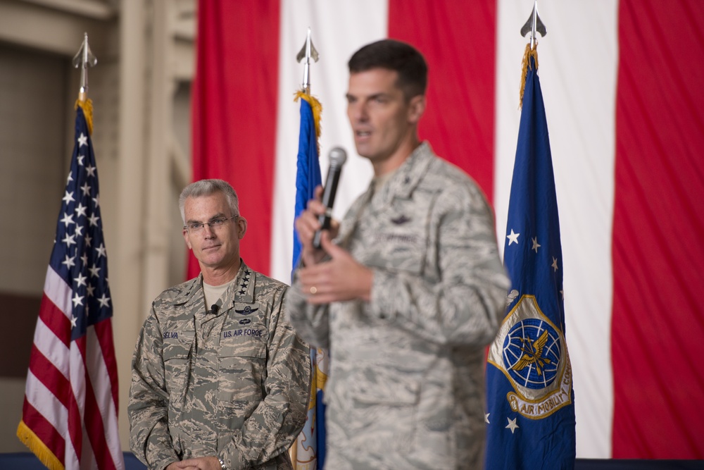 Travis Air force Base welcomes back General Paul J. Selva, Commander, Air Mobility Command