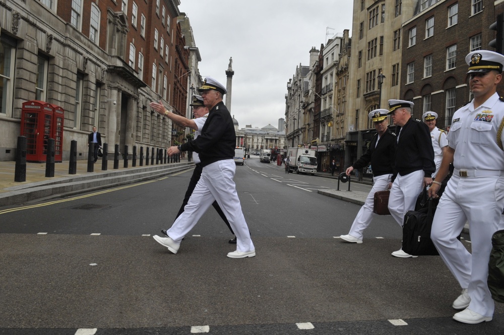 CNO visits UK