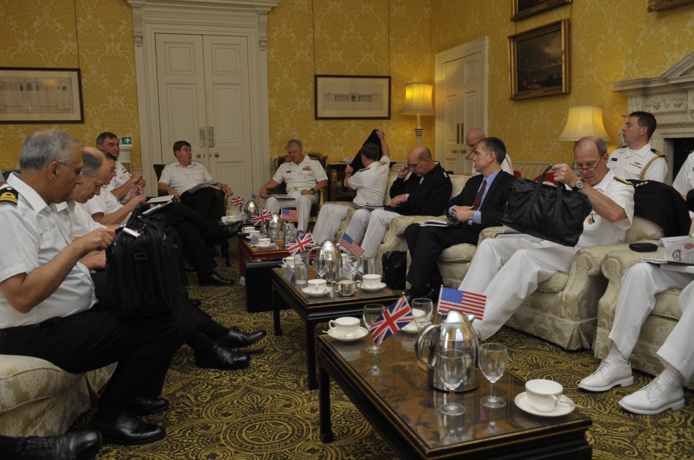 CNO visits UK