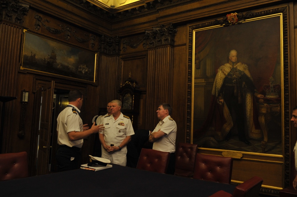 CNO visits UK