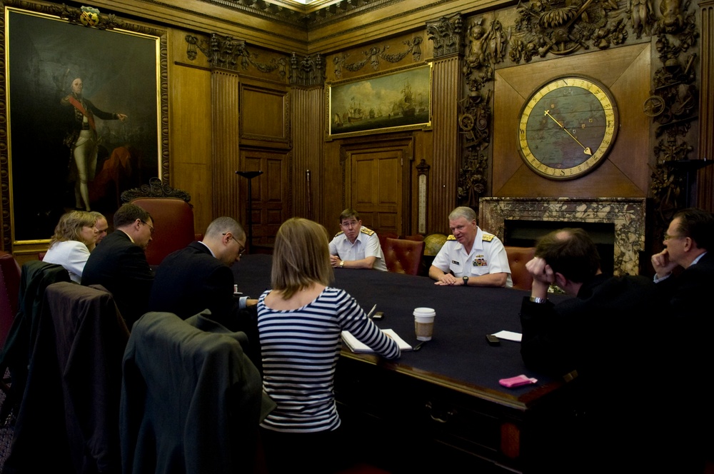 CNO visits UK