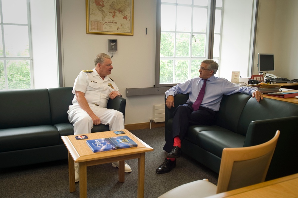 CNO visits UK