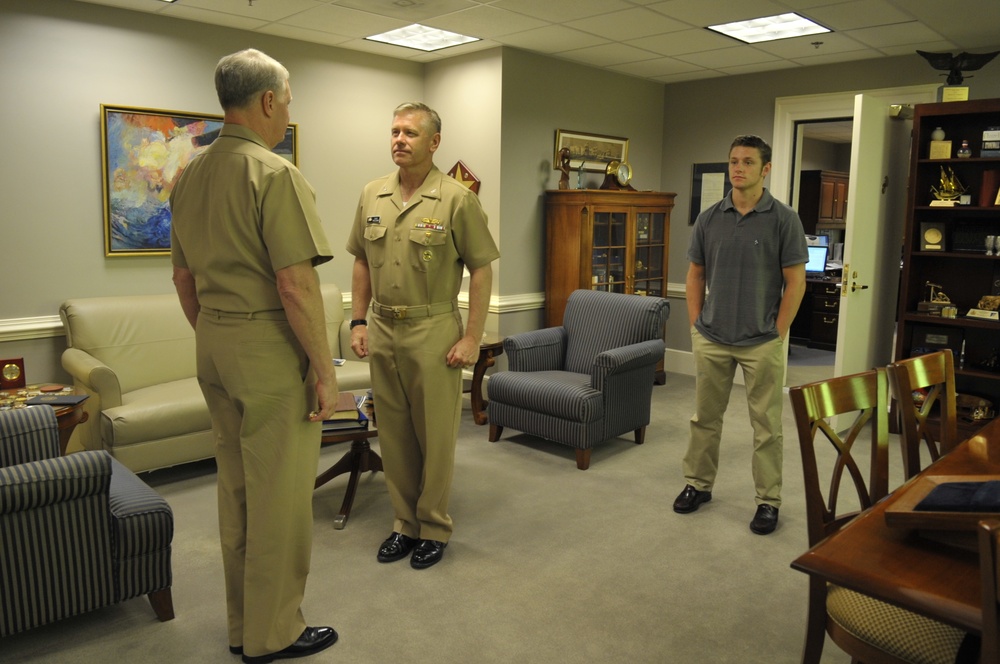 Legion of Merit Medal award ceremony