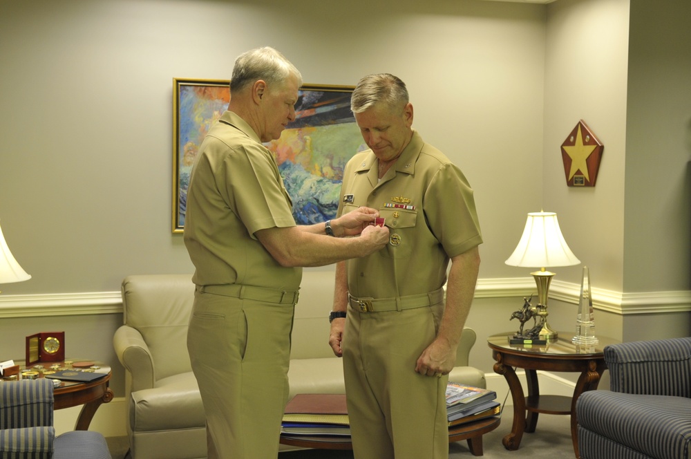 Legion of Merit Medal award ceremony