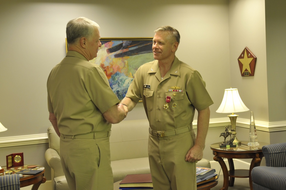 Legion of Merit Medal award ceremony