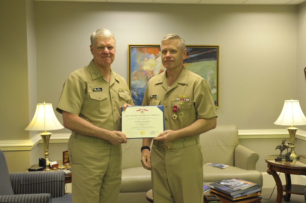 Legion of Merit Medal award ceremony