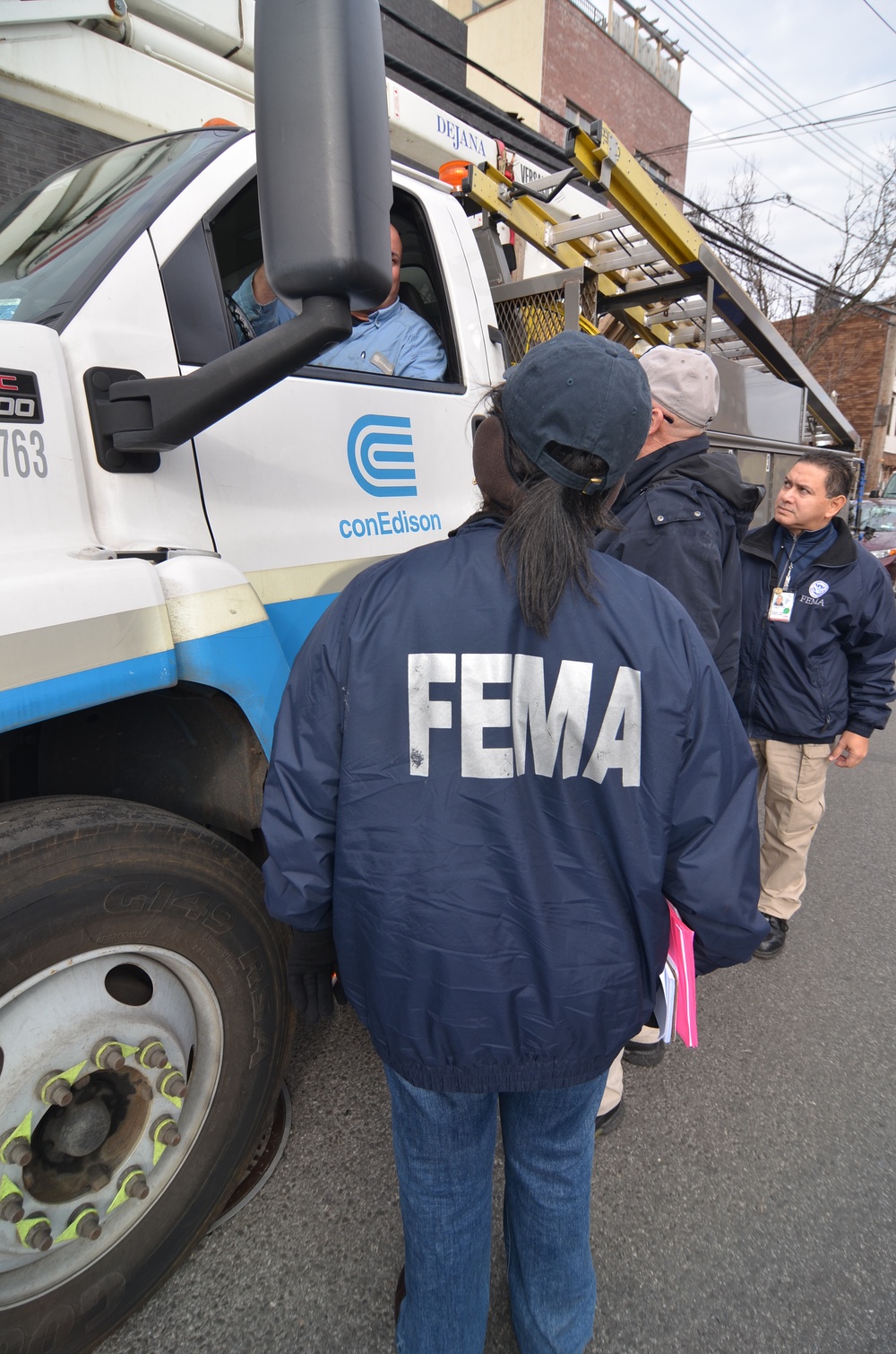 FEMA, New York City's Con Edison hard at work to help NYC residents