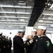 Inspection aboard USS Dwight D. Eisenhower