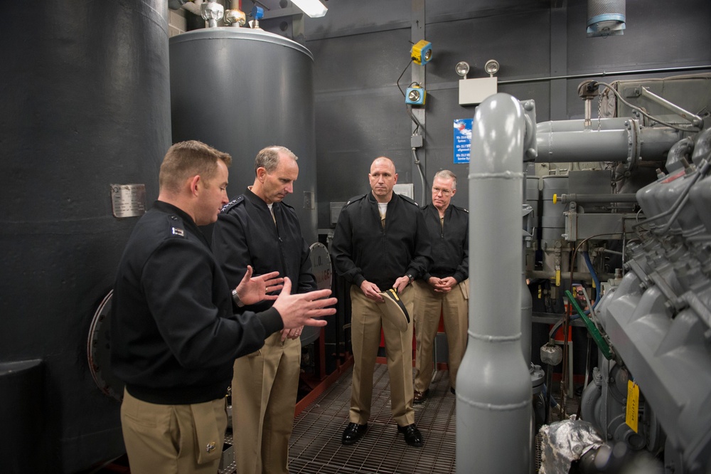 All-hands call at Naval Station Great Lakes