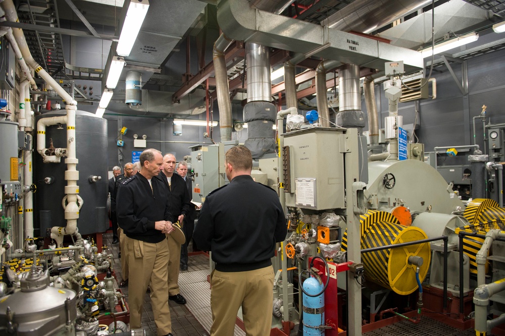 All-hands call at Naval Station Great Lakes