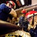 Exercise aboard USS Theodore Roosevelt