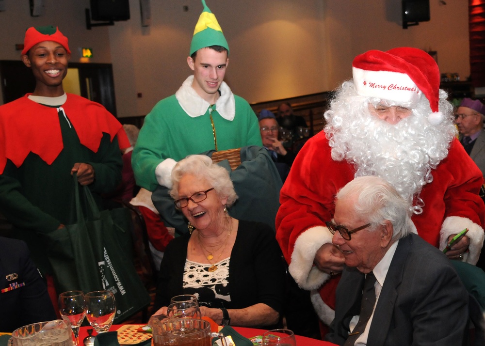 Team Mildenhall Top 3 hosts senior citizens Christmas party