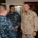 USO holiday tour aboard USS John C. Stennis