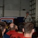 USO holiday tour aboard USS John C. Stennis