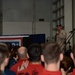 USO holiday tour aboard USS John C. Stennis