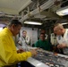 USO holiday tour aboard USS John C. Stennis