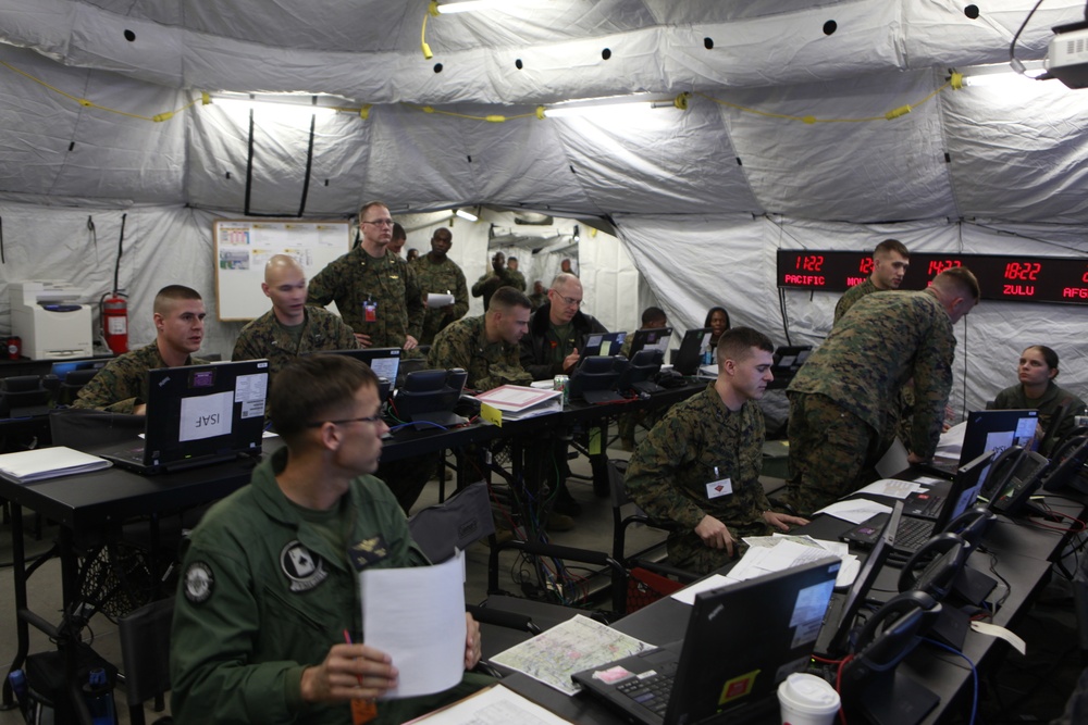 Marines hone command capabilities for Afghanistan