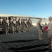 Reenlisting on Camp Leatherneck