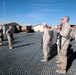 Reenlisting on Camp Leatherneck