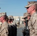 Reenlisting on Camp Leatherneck