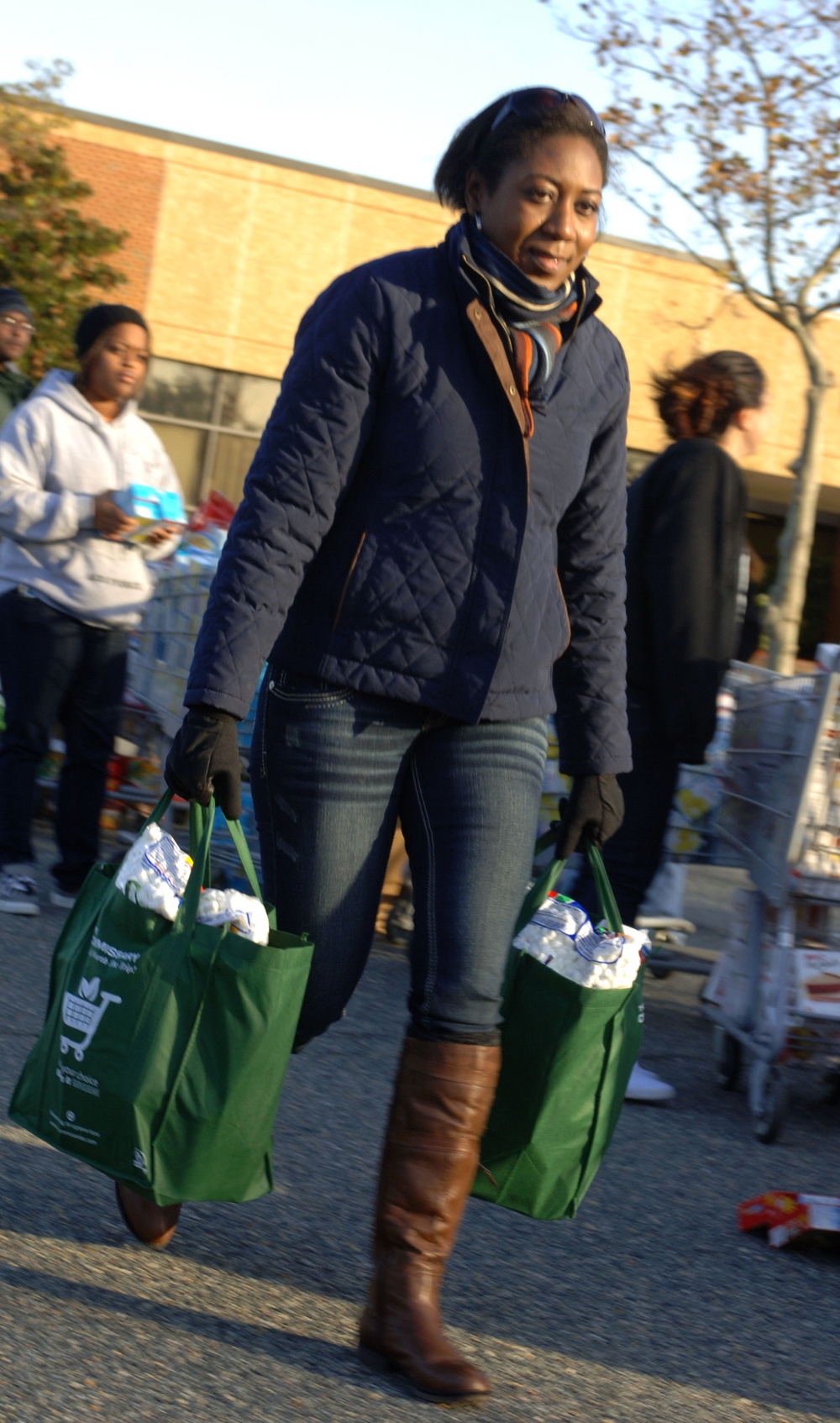First sergeants feed families