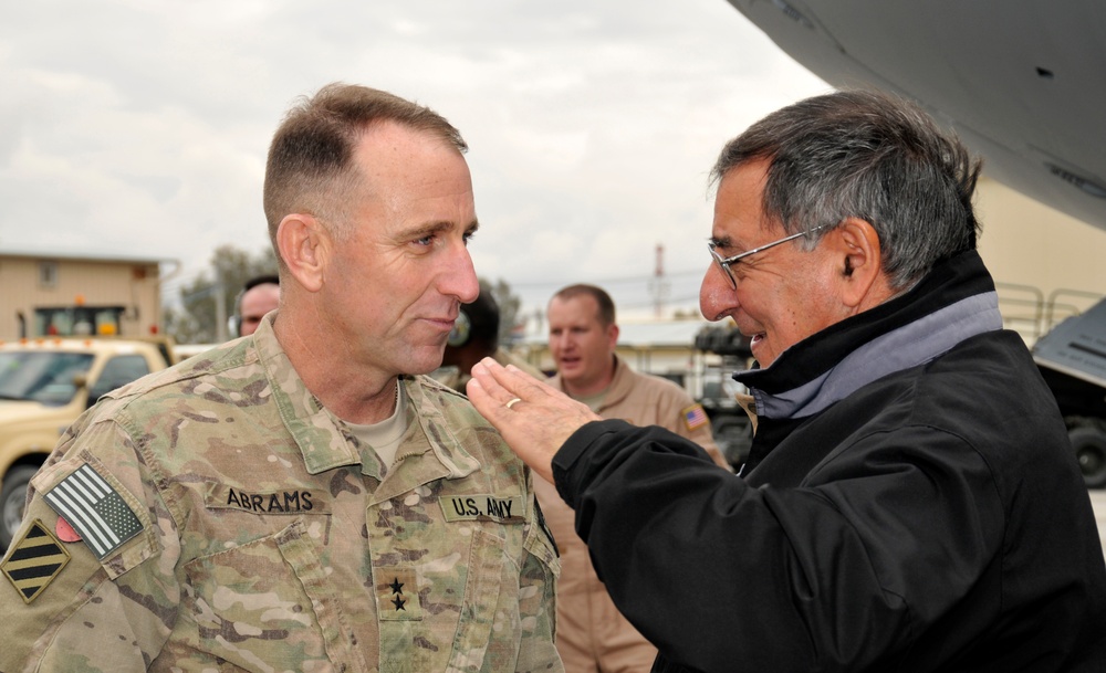Panetta talks future of the force with troops in Kandahar, Afghanistan