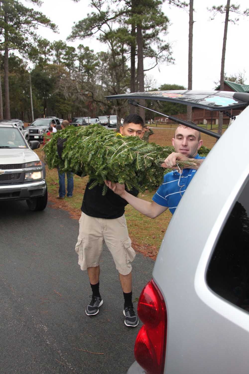 Oh, Christmas tree: Trees for Troops event provides military families with Christmas cheer