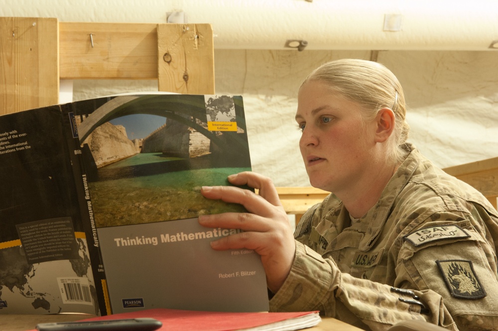 Deployment does not stop education