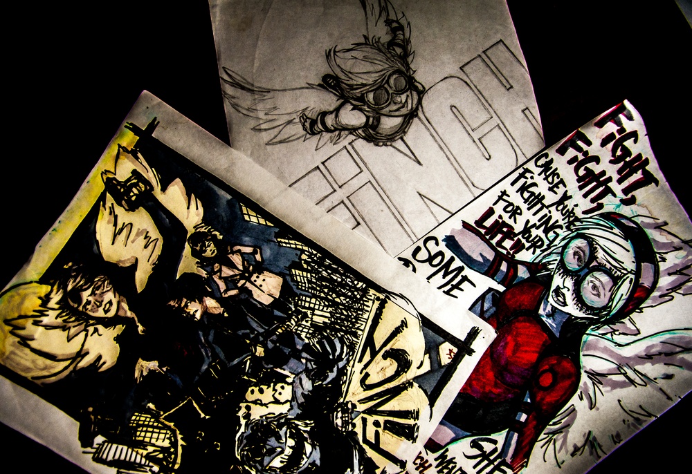 Outside the Uniform: Airman uses art as outlet