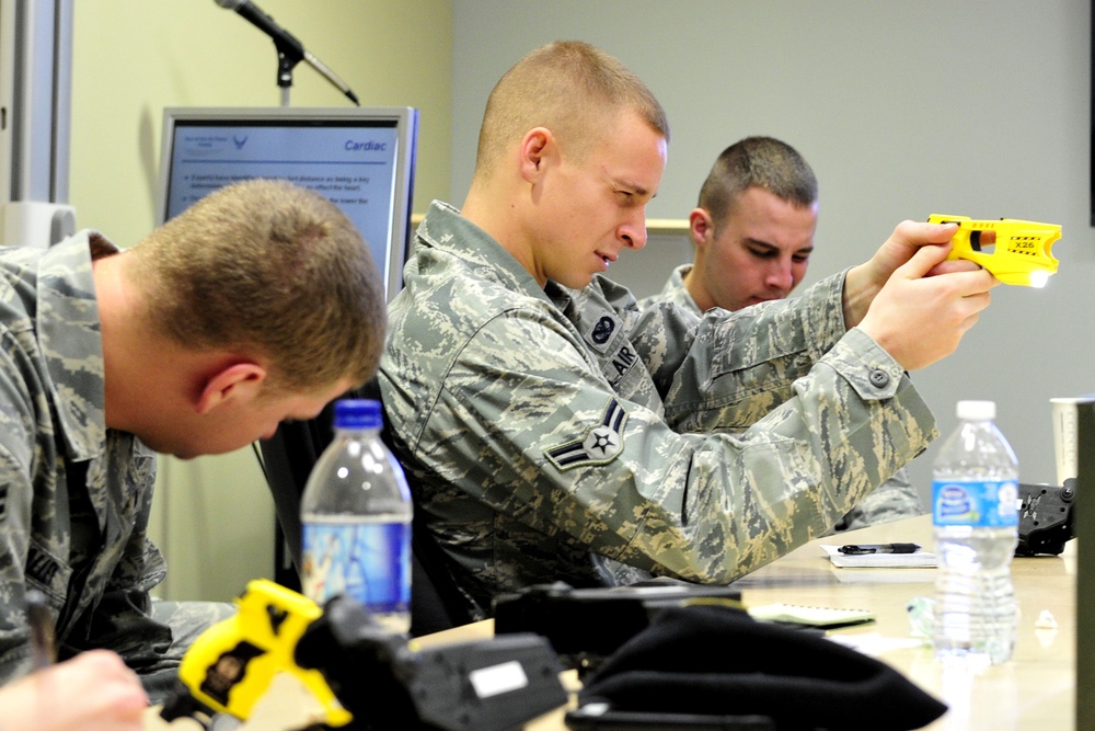 75th SFS Taser training