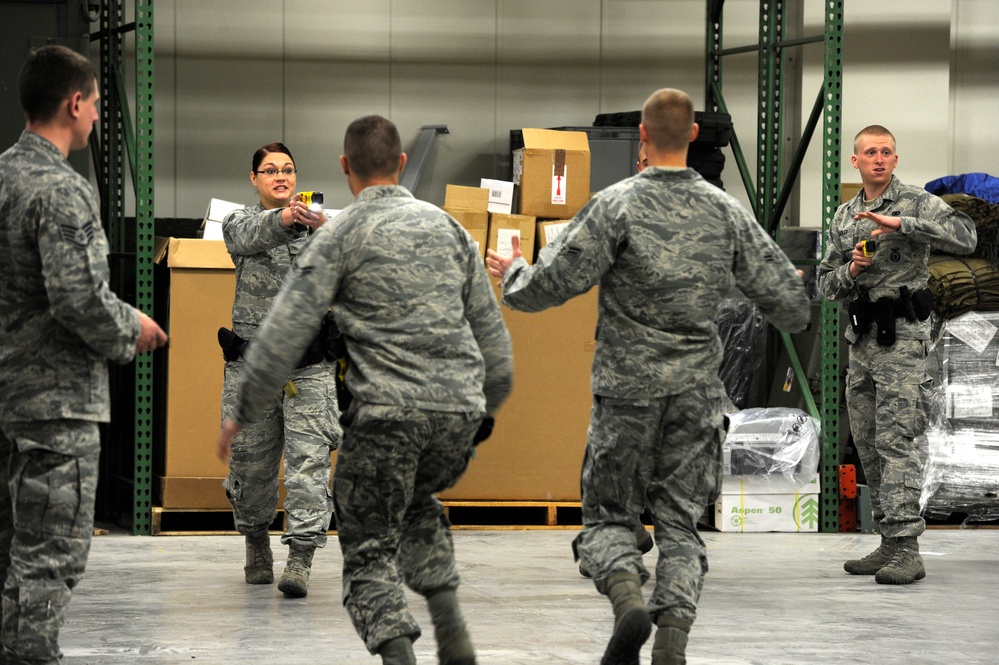 75th SFS Taser training