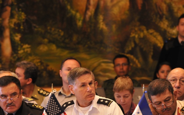 Army South CG at CAA