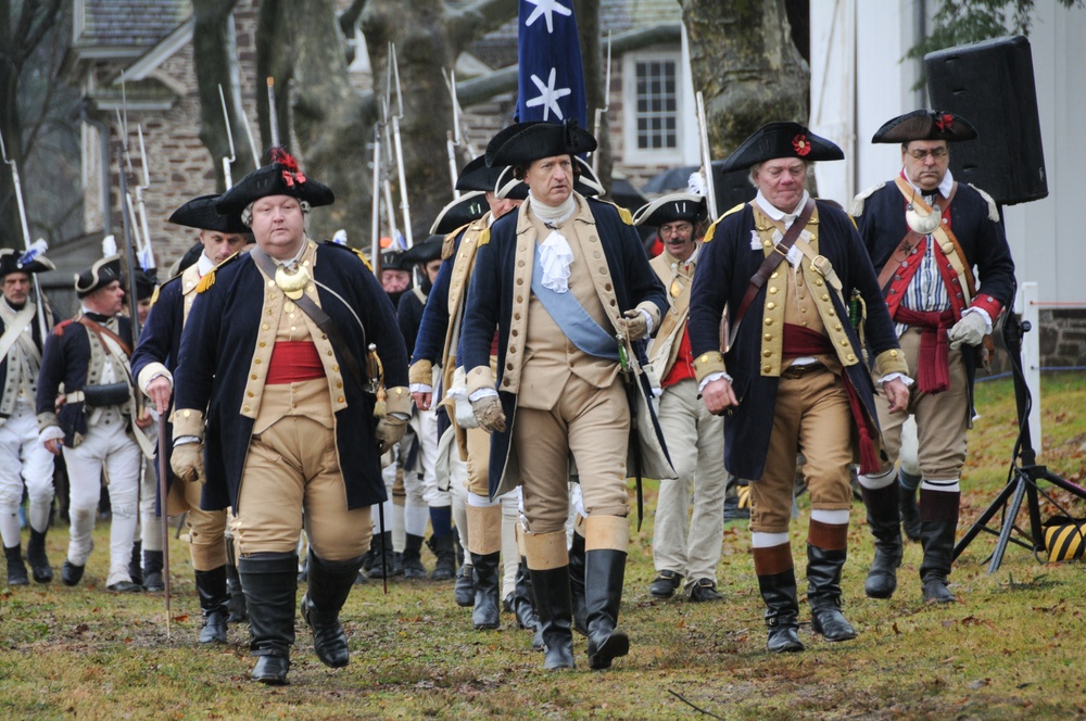 Army Reserve leaders join re-enactment of Washington’s Delaware Crossing