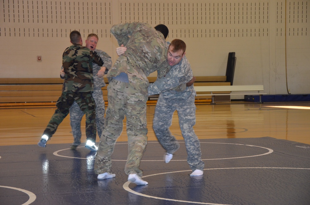 Palehorse conducts basic combatives course