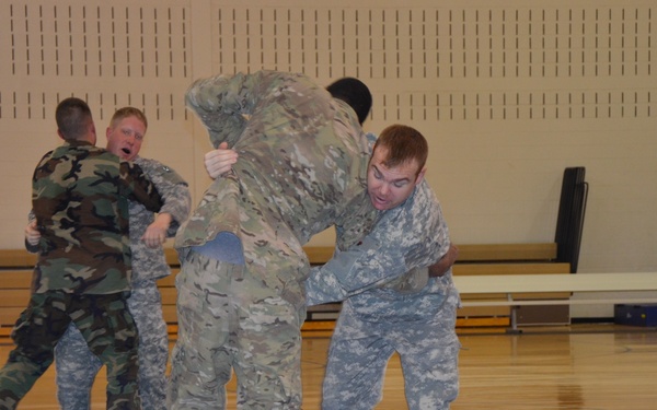 Palehorse conducts basic combatives course