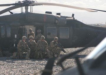 QRF train to support Operation Southern Fist II